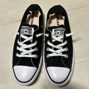 Converse ALL STAR (Chuck Taylor) Black Slip-On Sneaker Size 8.5